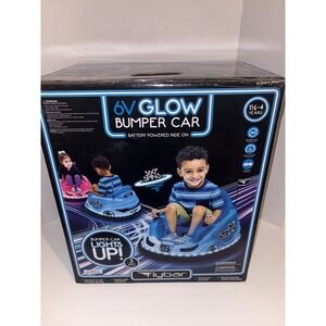 Flybar Racer Glow Bumper Car, New in Box, 6v dual controls, FREE SHIPPING
